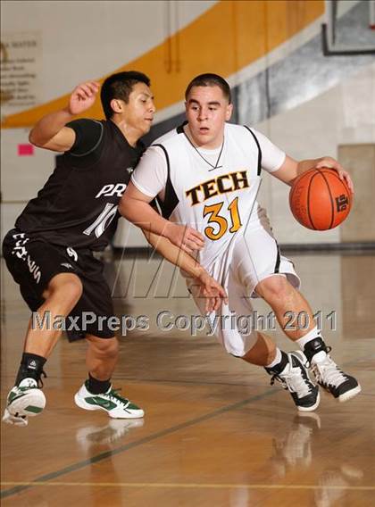 Thumbnail 1 in Fairmont Prep @ Bosco Tech (CIF SS Playoffs) photogallery.