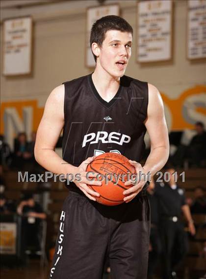 Thumbnail 2 in Fairmont Prep @ Bosco Tech (CIF SS Playoffs) photogallery.