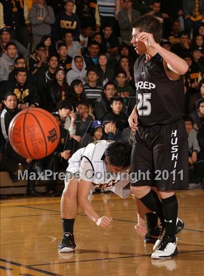 Thumbnail 1 in Fairmont Prep @ Bosco Tech (CIF SS Playoffs) photogallery.