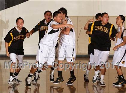 Thumbnail 1 in Fairmont Prep @ Bosco Tech (CIF SS Playoffs) photogallery.