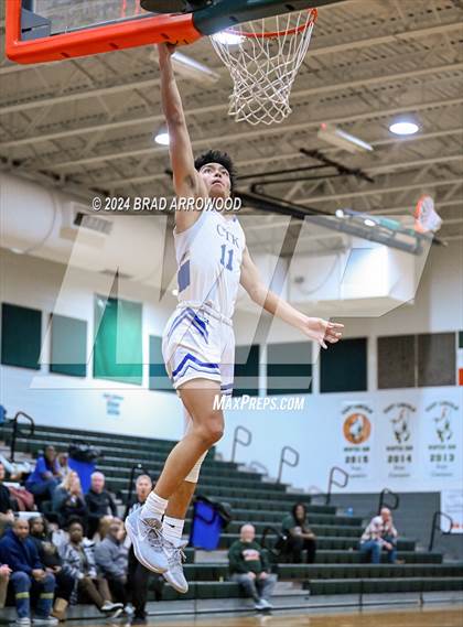 Thumbnail 2 in Christ the King vs SouthLake Christian Academy (East Lincoln Winter Bash) photogallery.