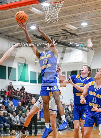 Thumbnail 3 in Christ the King vs SouthLake Christian Academy (East Lincoln Winter Bash) photogallery.