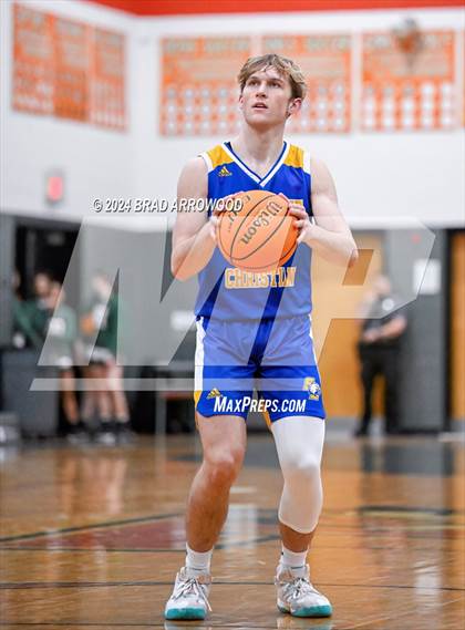 Thumbnail 1 in Christ the King vs SouthLake Christian Academy (East Lincoln Winter Bash) photogallery.