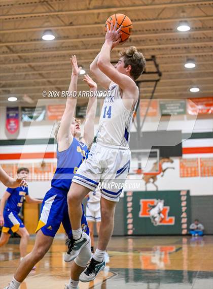 Thumbnail 3 in Christ the King vs SouthLake Christian Academy (East Lincoln Winter Bash) photogallery.