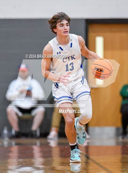 Thumbnail 3 in Christ the King vs SouthLake Christian Academy (East Lincoln Winter Bash) photogallery.