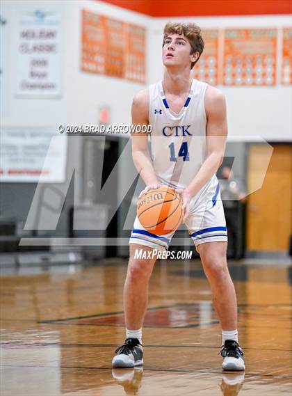 Thumbnail 2 in Christ the King vs SouthLake Christian Academy (East Lincoln Winter Bash) photogallery.