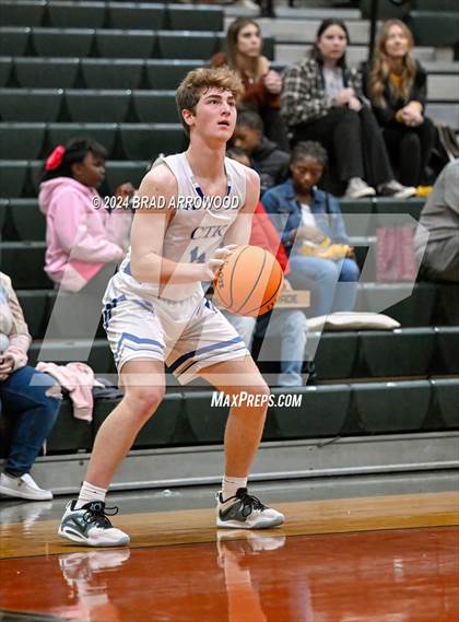 Thumbnail 1 in Christ the King vs SouthLake Christian Academy (East Lincoln Winter Bash) photogallery.