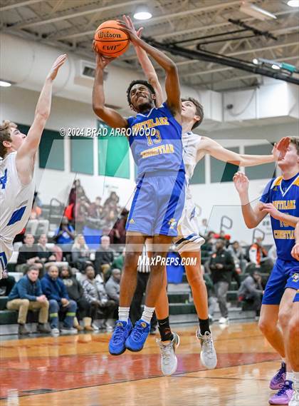 Thumbnail 3 in Christ the King vs SouthLake Christian Academy (East Lincoln Winter Bash) photogallery.
