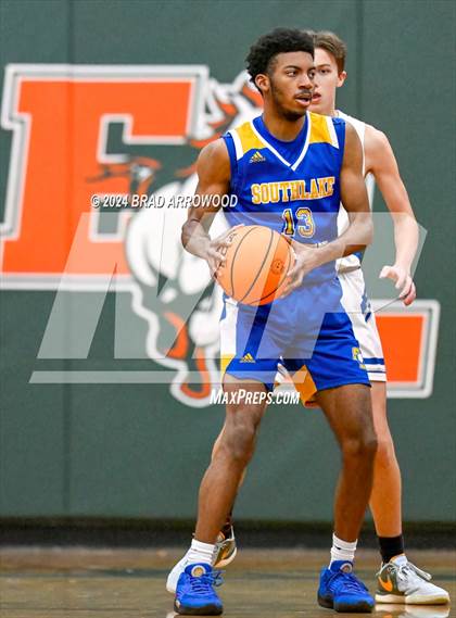 Thumbnail 3 in Christ the King vs SouthLake Christian Academy (East Lincoln Winter Bash) photogallery.