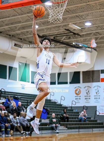 Thumbnail 1 in Christ the King vs SouthLake Christian Academy (East Lincoln Winter Bash) photogallery.