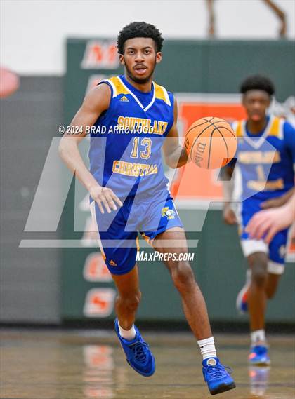 Thumbnail 2 in Christ the King vs SouthLake Christian Academy (East Lincoln Winter Bash) photogallery.