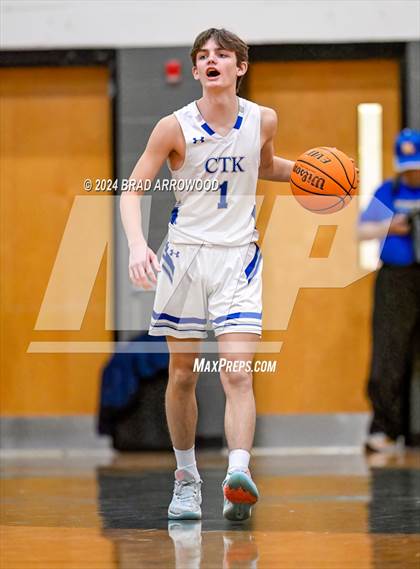 Thumbnail 1 in Christ the King vs SouthLake Christian Academy (East Lincoln Winter Bash) photogallery.
