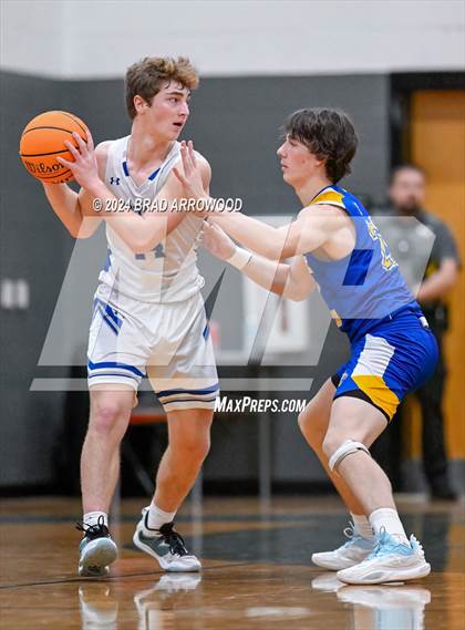 Thumbnail 1 in Christ the King vs SouthLake Christian Academy (East Lincoln Winter Bash) photogallery.
