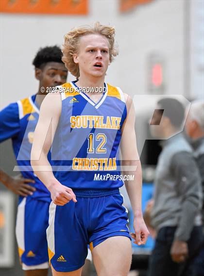 Thumbnail 2 in Christ the King vs SouthLake Christian Academy (East Lincoln Winter Bash) photogallery.