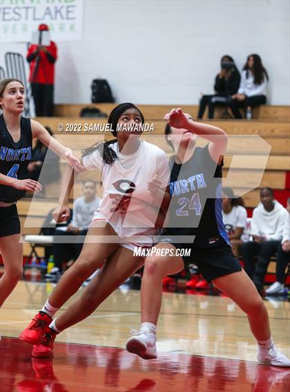 Thumbnail 2 in Clovis North vs Centennial (Harvard-Westlake Invitational Classic) photogallery.