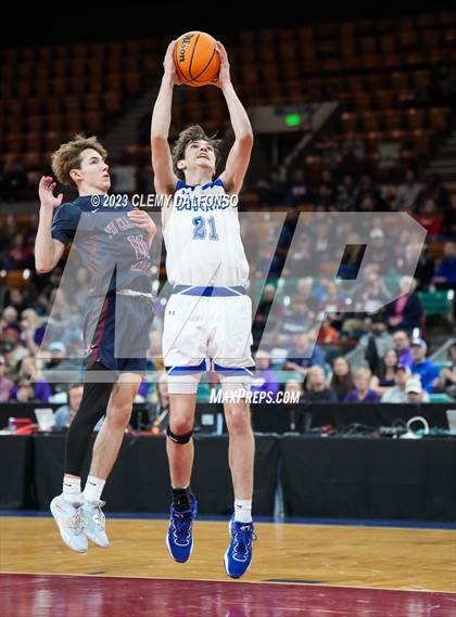Thumbnail 1 in Resurrection Christian vs The Classical Academy (CHSAA 4A Great 8) photogallery.