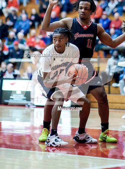 Thumbnail 2 in Hammond Morton vs. Hammond Central (IHSAA 4A S1 Round 2) photogallery.