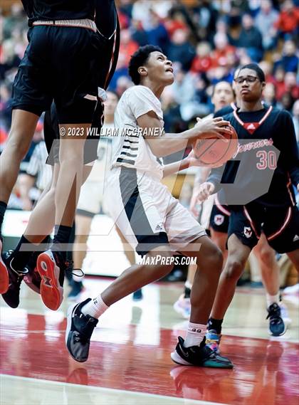 Thumbnail 3 in Hammond Morton vs. Hammond Central (IHSAA 4A S1 Round 2) photogallery.