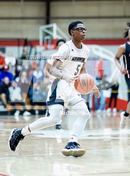 Thumbnail 3 in Hammond Morton vs. Hammond Central (IHSAA 4A S1 Round 2) photogallery.