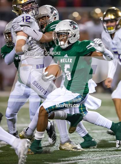 Thumbnail 3 in St. Augustine vs. Helix (CIF SDS D1 Final) photogallery.