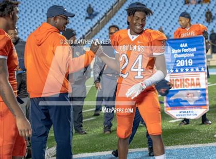 Thumbnail 2 in Leesville Road vs. Zebulon B. Vance (NCHSAA 4AA Final) photogallery.