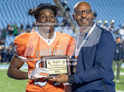 Thumbnail 1 in Leesville Road vs. Zebulon B. Vance (NCHSAA 4AA Final) photogallery.