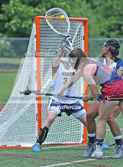 Thumbnail 2 in Weston vs. New Fairfield (CIAC Class S Final) photogallery.
