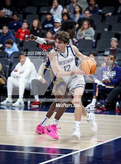 Thumbnail 2 in Campbell Hall vs. Brentwood School (Trinity Mission League Showcase) photogallery.