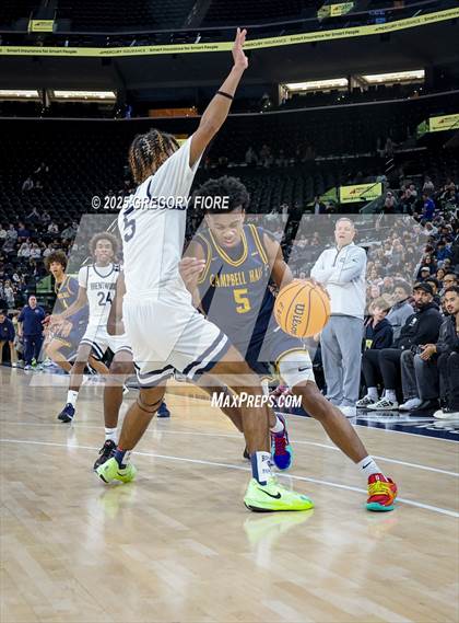 Thumbnail 2 in Campbell Hall vs. Brentwood School (Trinity Mission League Showcase) photogallery.