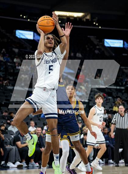 Thumbnail 2 in Campbell Hall vs. Brentwood School (Trinity Mission League Showcase) photogallery.