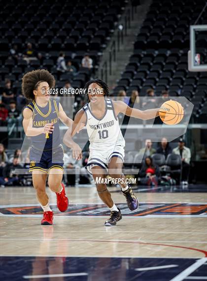 Thumbnail 2 in Campbell Hall vs. Brentwood School (Trinity Mission League Showcase) photogallery.