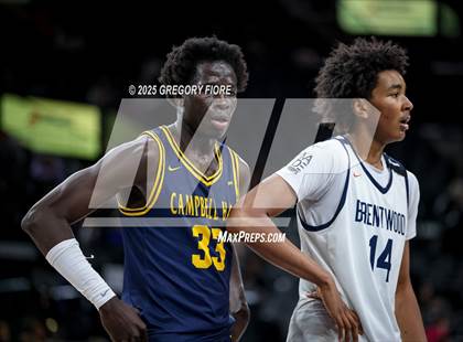 Thumbnail 3 in Campbell Hall vs. Brentwood School (Trinity Mission League Showcase) photogallery.
