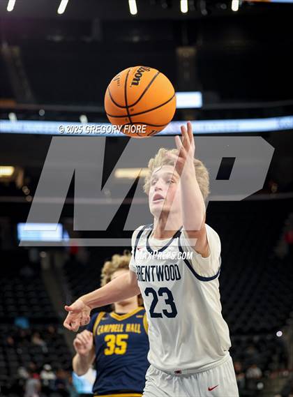Thumbnail 2 in Campbell Hall vs. Brentwood School (Trinity Mission League Showcase) photogallery.