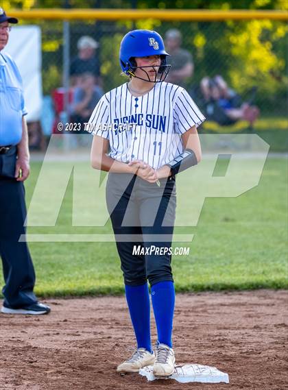 Thumbnail 2 in Rising Sun @ Lanesville (IHSAA 1A Regional Championship) photogallery.