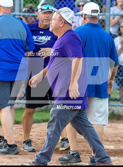 Thumbnail 2 in Rising Sun @ Lanesville (IHSAA 1A Regional Championship) photogallery.
