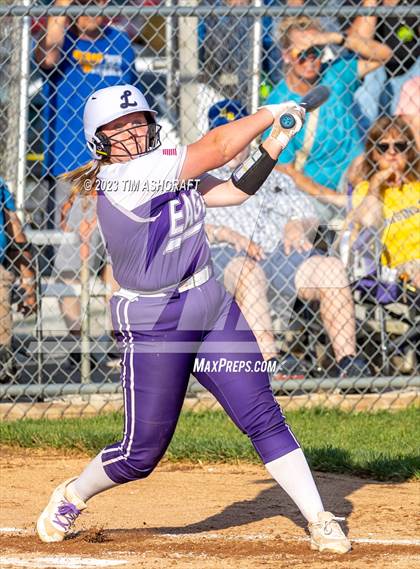 Thumbnail 1 in Rising Sun @ Lanesville (IHSAA 1A Regional Championship) photogallery.