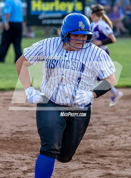Thumbnail 1 in Rising Sun @ Lanesville (IHSAA 1A Regional Championship) photogallery.