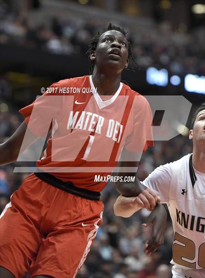 Thumbnail 3 in Bishop Montgomery vs. Mater Dei (CIF-SS Open Final) photogallery.