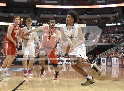 Thumbnail 2 in Bishop Montgomery vs. Mater Dei (CIF-SS Open Final) photogallery.