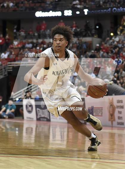 Thumbnail 2 in Bishop Montgomery vs. Mater Dei (CIF-SS Open Final) photogallery.