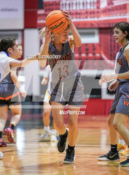 Thumbnail 3 in Coleville vs. Wells (NIAA Class 1A State Girls Quarterfinal) photogallery.