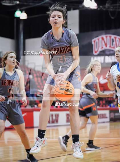 Thumbnail 1 in Coleville vs. Wells (NIAA Class 1A State Girls Quarterfinal) photogallery.