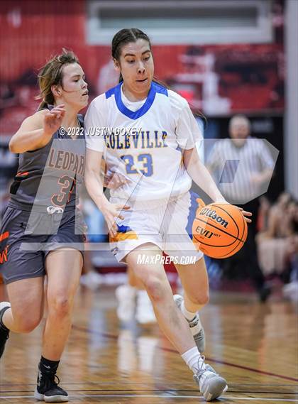Thumbnail 2 in Coleville vs. Wells (NIAA Class 1A State Girls Quarterfinal) photogallery.