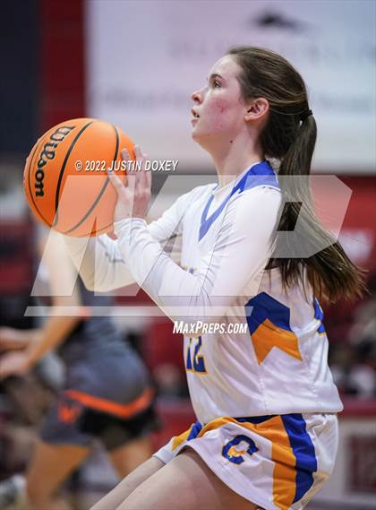 Thumbnail 2 in Coleville vs. Wells (NIAA Class 1A State Girls Quarterfinal) photogallery.