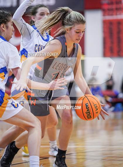 Thumbnail 3 in Coleville vs. Wells (NIAA Class 1A State Girls Quarterfinal) photogallery.