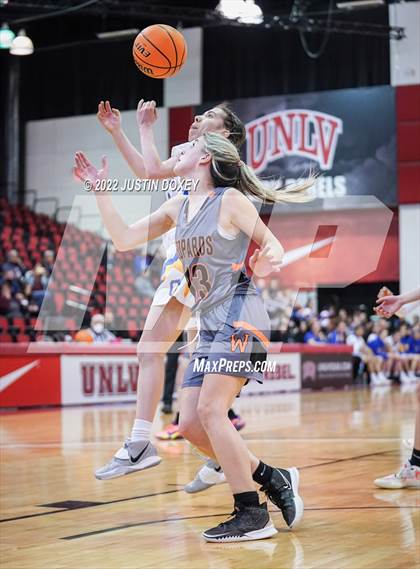 Thumbnail 3 in Coleville vs. Wells (NIAA Class 1A State Girls Quarterfinal) photogallery.