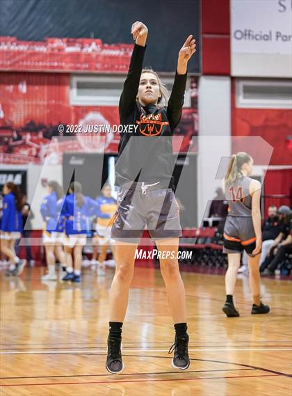Thumbnail 3 in Coleville vs. Wells (NIAA Class 1A State Girls Quarterfinal) photogallery.