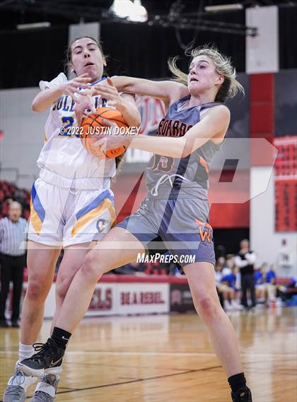 Thumbnail 2 in Coleville vs. Wells (NIAA Class 1A State Girls Quarterfinal) photogallery.