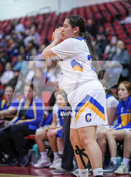 Thumbnail 1 in Coleville vs. Wells (NIAA Class 1A State Girls Quarterfinal) photogallery.
