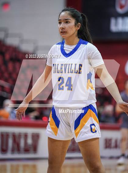 Thumbnail 2 in Coleville vs. Wells (NIAA Class 1A State Girls Quarterfinal) photogallery.